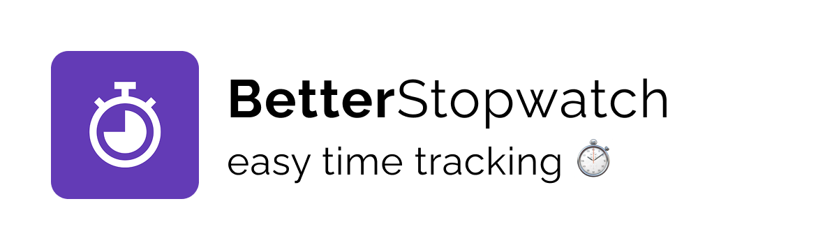 Better Stopwatch